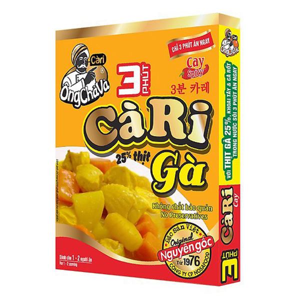 Viên Gia Vị Ông Chà Và Cà Ri 200g