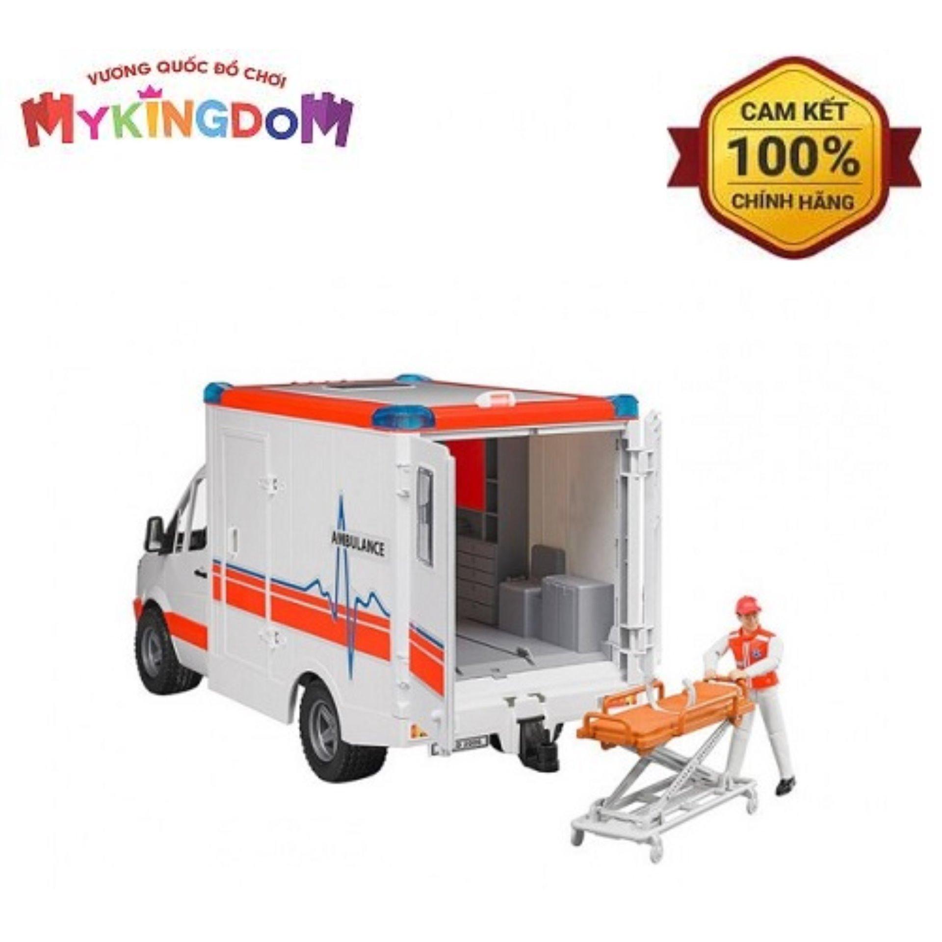 Xe Cứu Thương Mercedes-Benz Bruder BRU02536