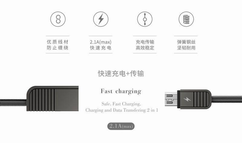 Cáp sạc Micro USB Remax RC-088M