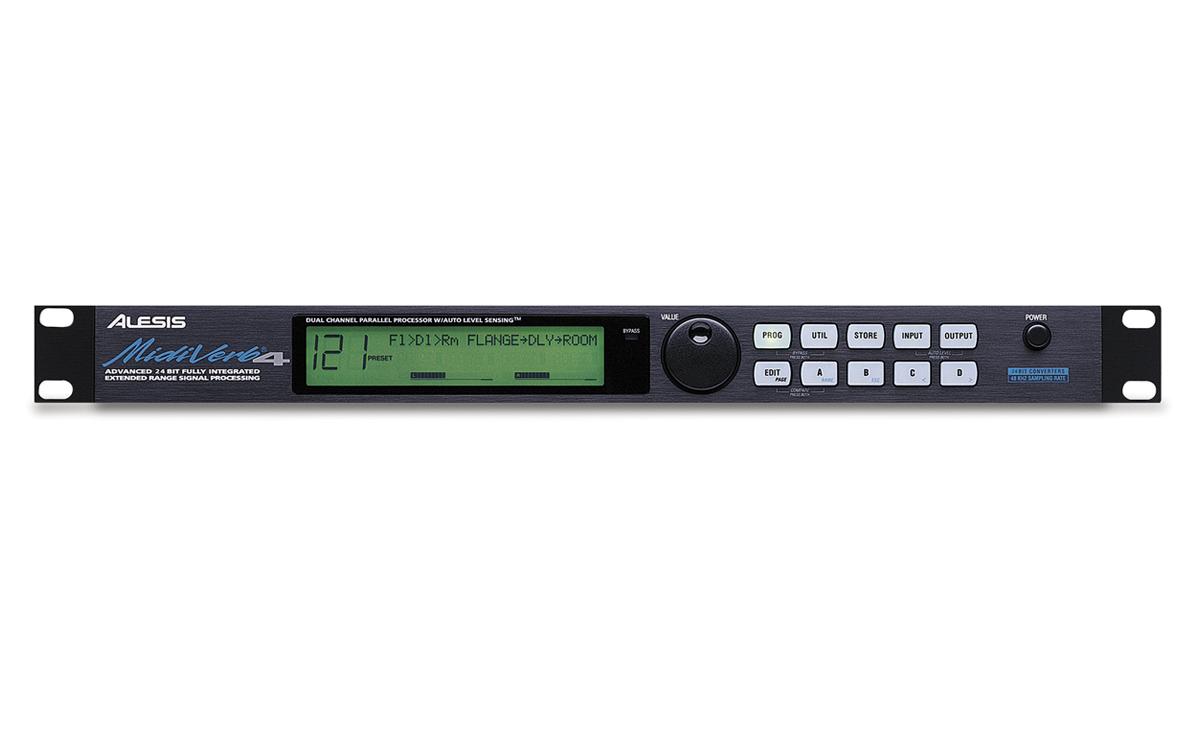 Bộ Xử Lý Tín Hiệu Âm Thanh Echo Alesis Midiverb 4