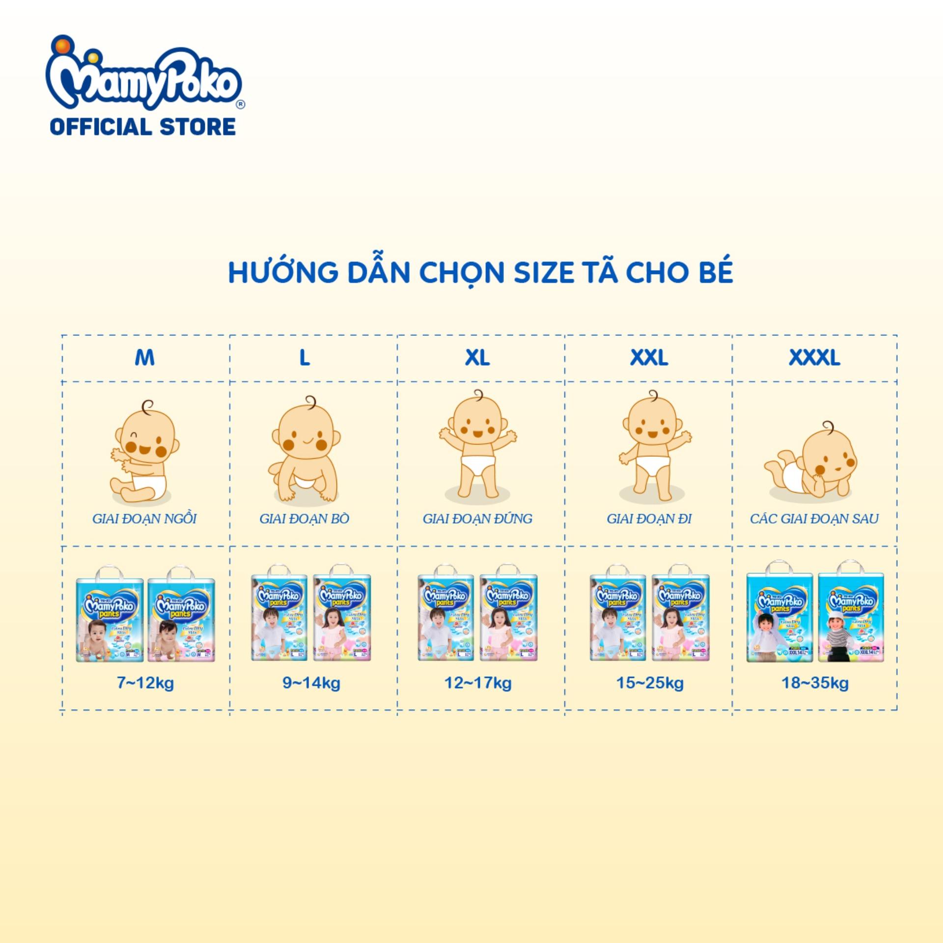 Bộ 2 tã quần MamyPoko Boys size XL 24 miếng