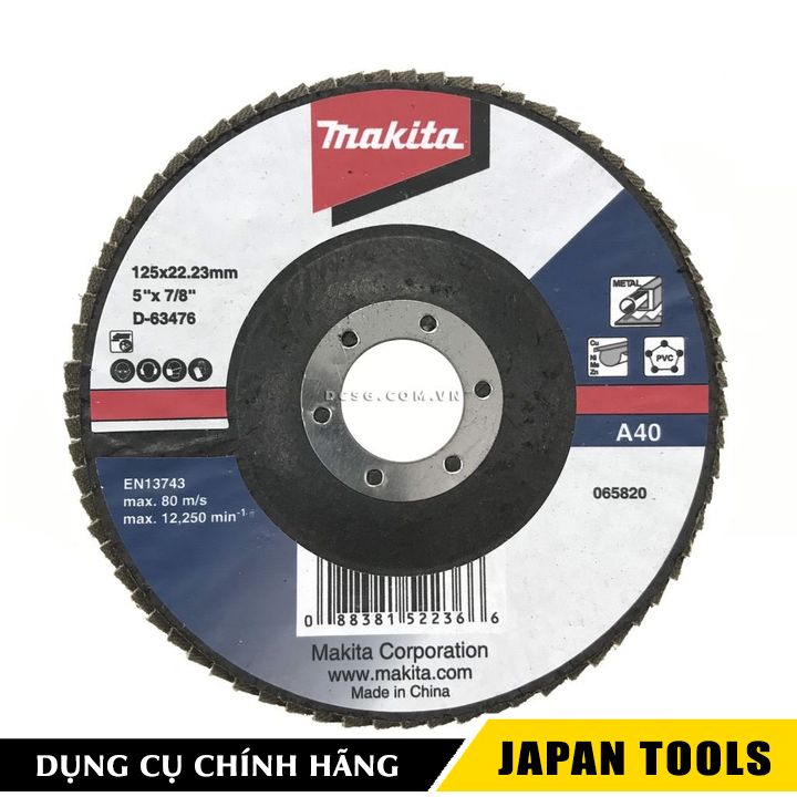 ĐĨA NHÁM XẾP SỢI THỦY TINH MAKITA D-63476