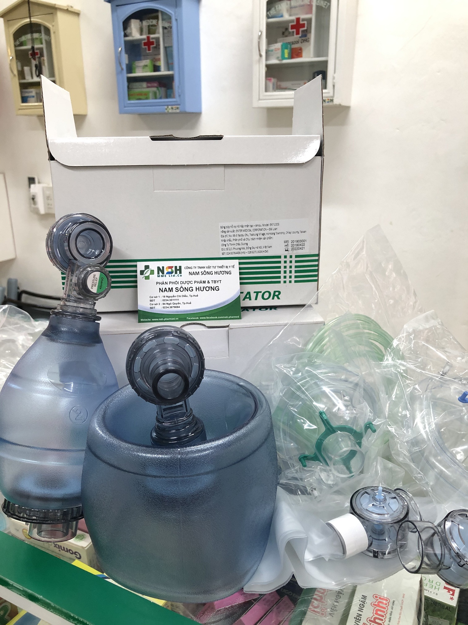 Ambu bóp bóng giúp thở