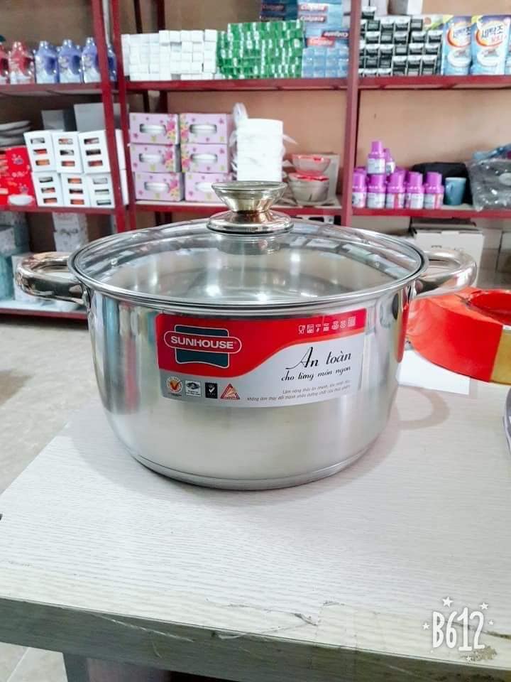 NỒI INOX 5 ĐÁY SUNHOUSE SHG24224