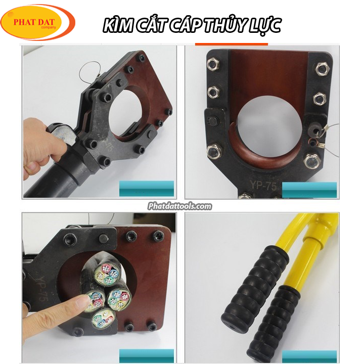 KÌM CẮT CÁP THỦY LỰC YP75-CPC75