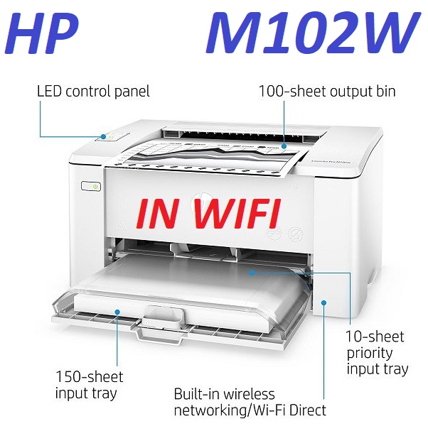 Máy in HP M102w-G3Q35A
