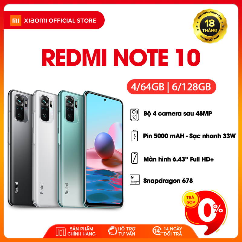 Điện thoại Xiaomi Mi Note 10 Lite - 6GB/64GB