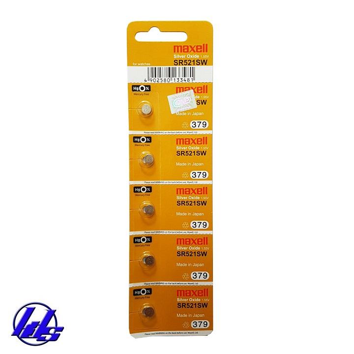 Pin Maxell SR521SW