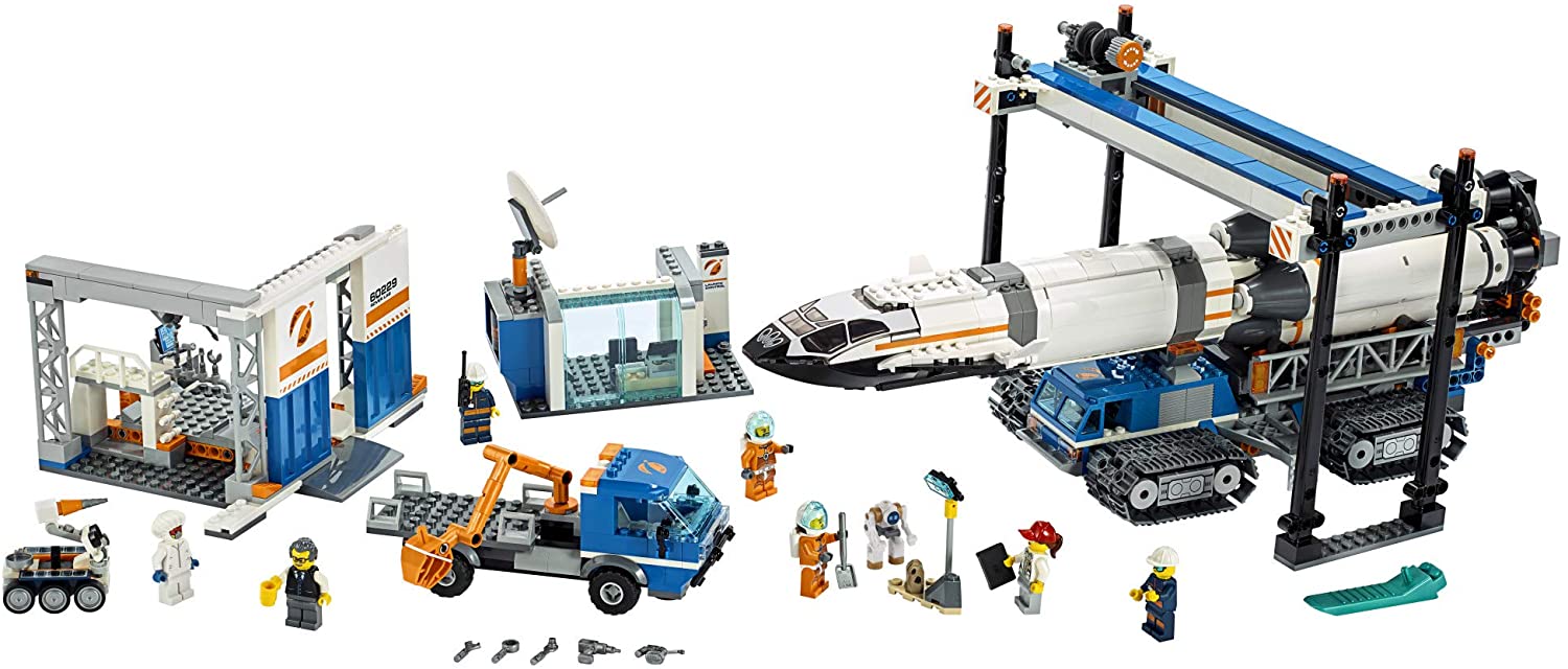 LEGO CITY 60229 Lắp Ráp Và Vận Chuyển Tên Lửa