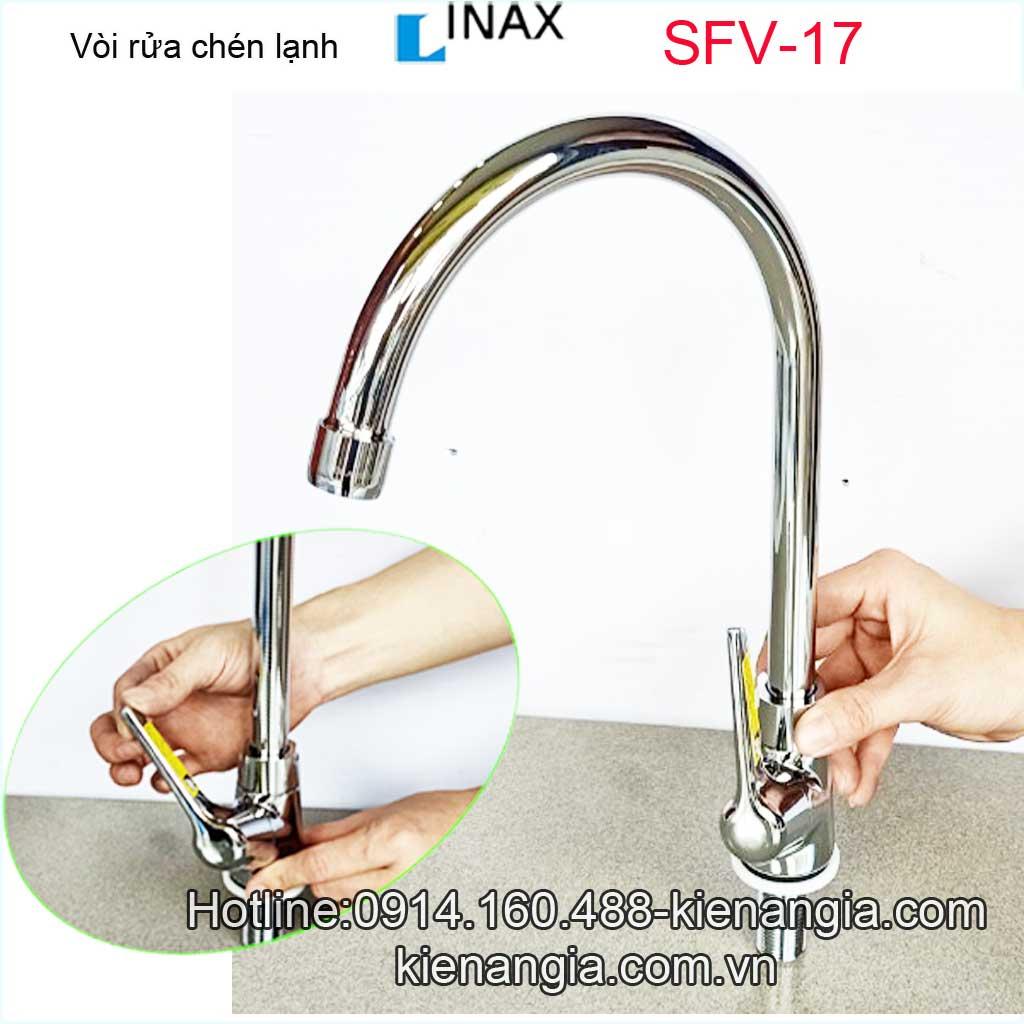 Vòi rửa bát nước lạnh INAX SFV-17