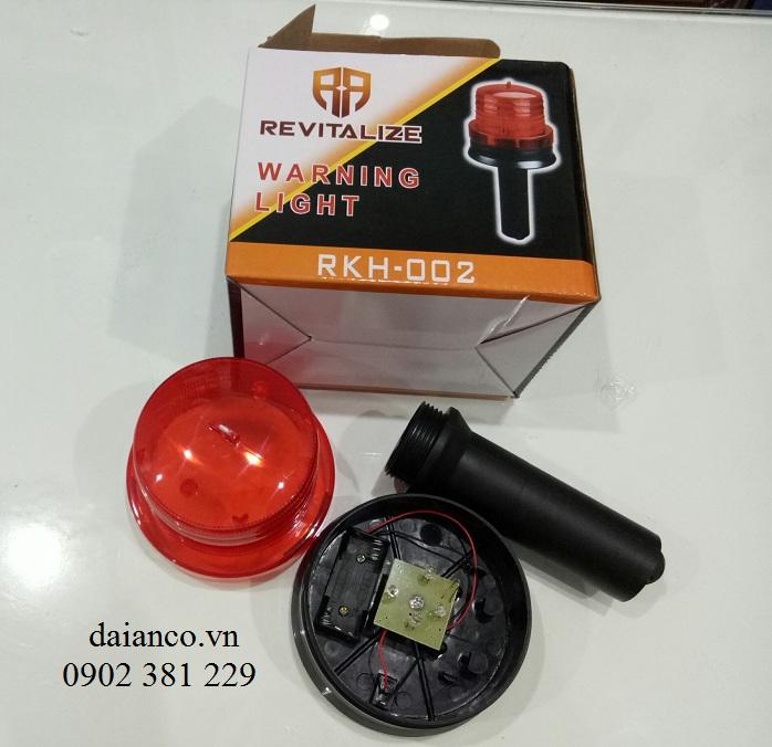 Đèn cảnh báo dùng pin Tatek safe RKH-002