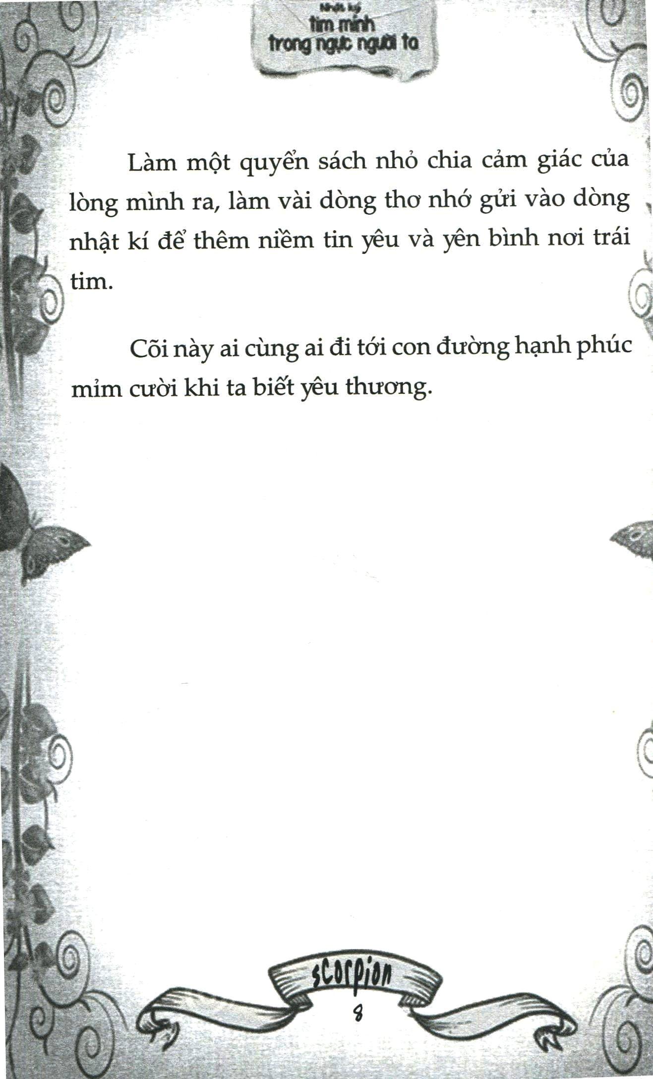 Nhật Ký Tim Mình Trong Ngực Người Ta