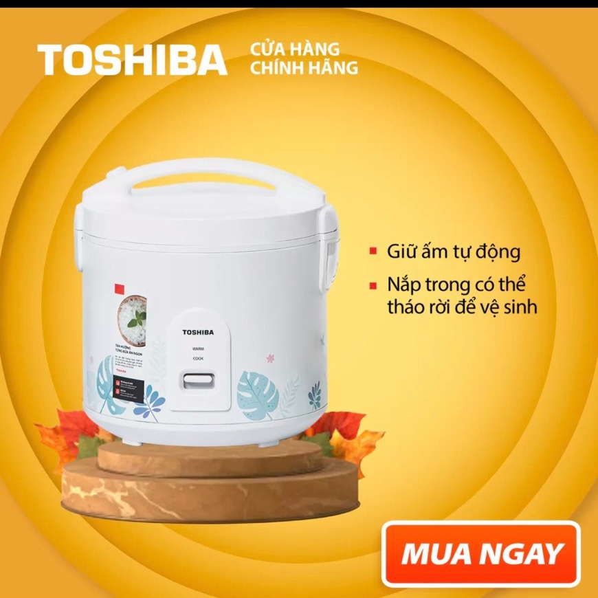 Nồi cơm nắp gài Toshiba RC-18JH2PV 1.8L