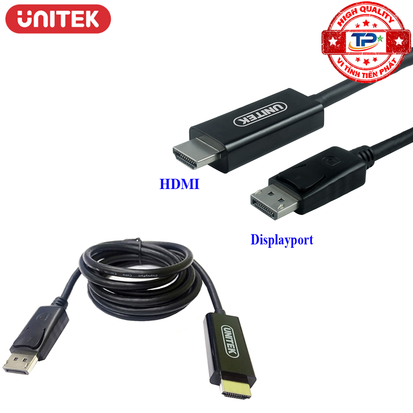Cáp Displayport to HDMI Unitek Y-5118CA