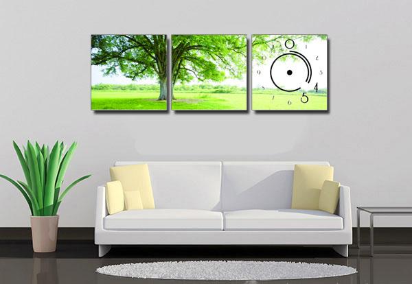 Bộ tranh đồng hồ Suemall NT1260