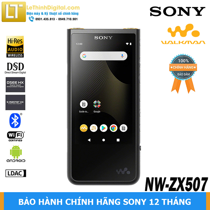 Máy Nghe Nhạc Sony NW-ZX507