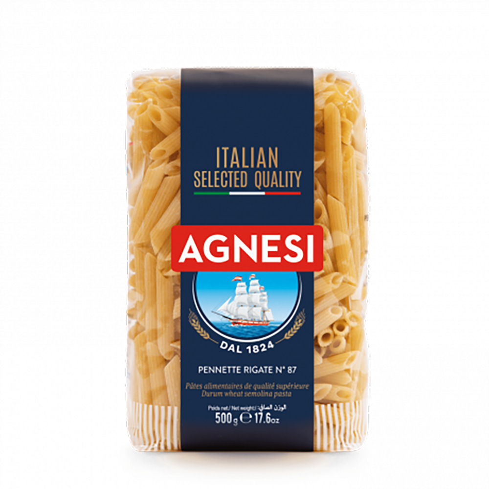 Nui Agnesi Penne Rigate N.19 500g