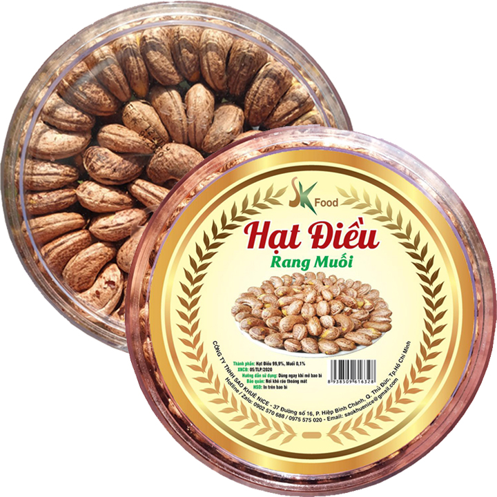 Hạt điều rang muối SK FOOD 500g