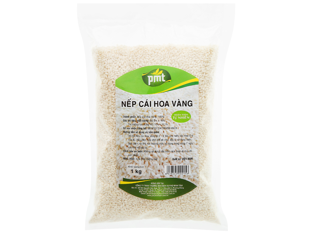 Nếp Cái Hoa Vàng Phú Minh Tâm 1kg