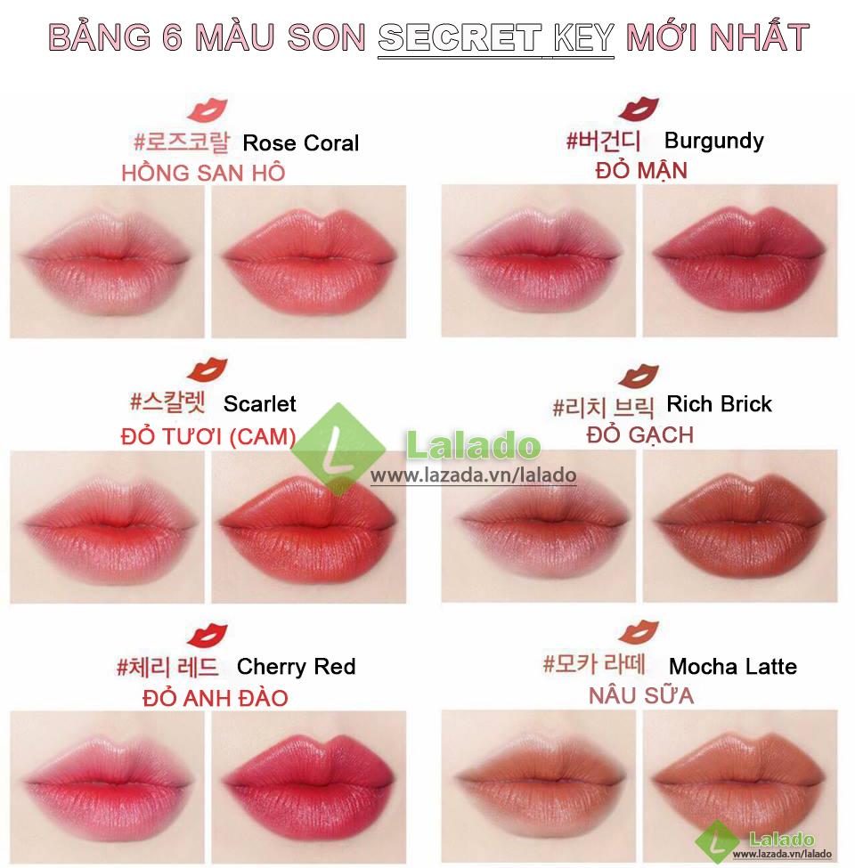 Son Lì Secret Key Fitting Forever Lipstick 3.5g