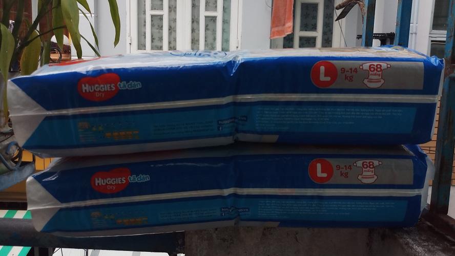 Combo 2 Gói Tã Dán Huggies L68 (9-14KG)