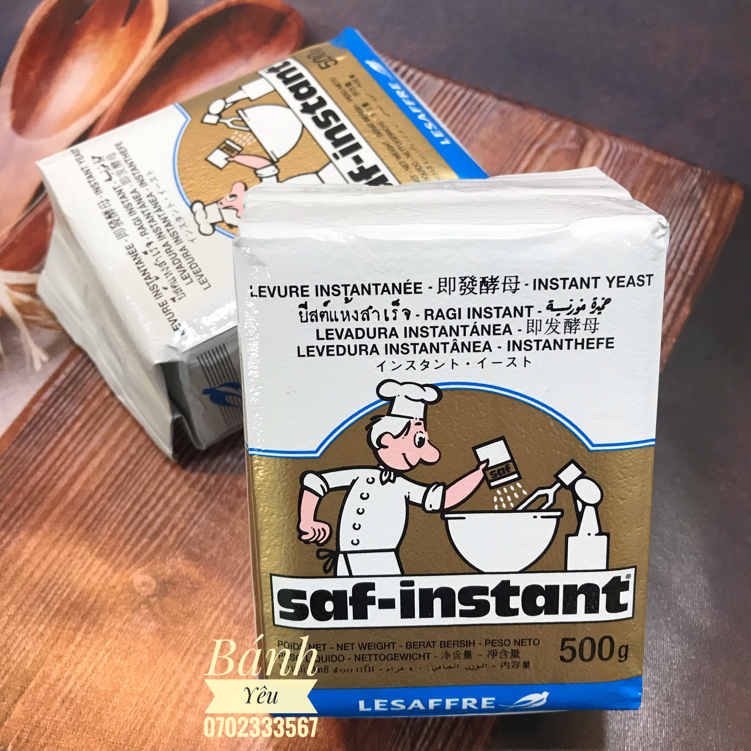 Men Khô Saf mặn/ngọt 500g