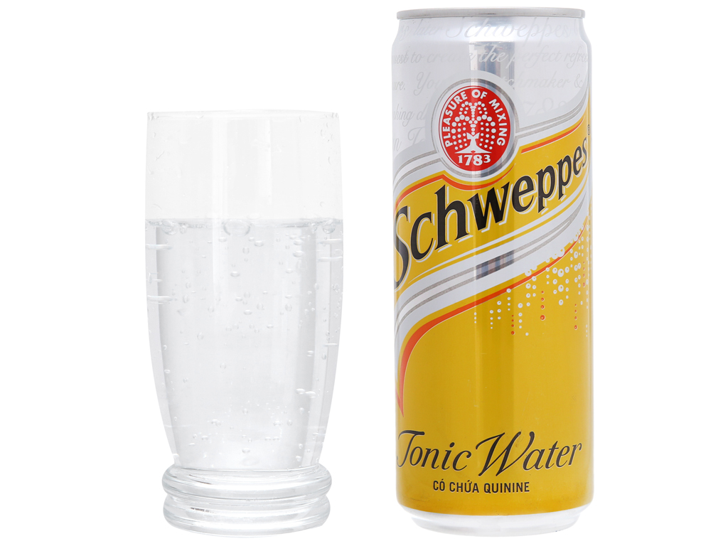 Nước Soda Schweppes Tonic 330ml 6 lon