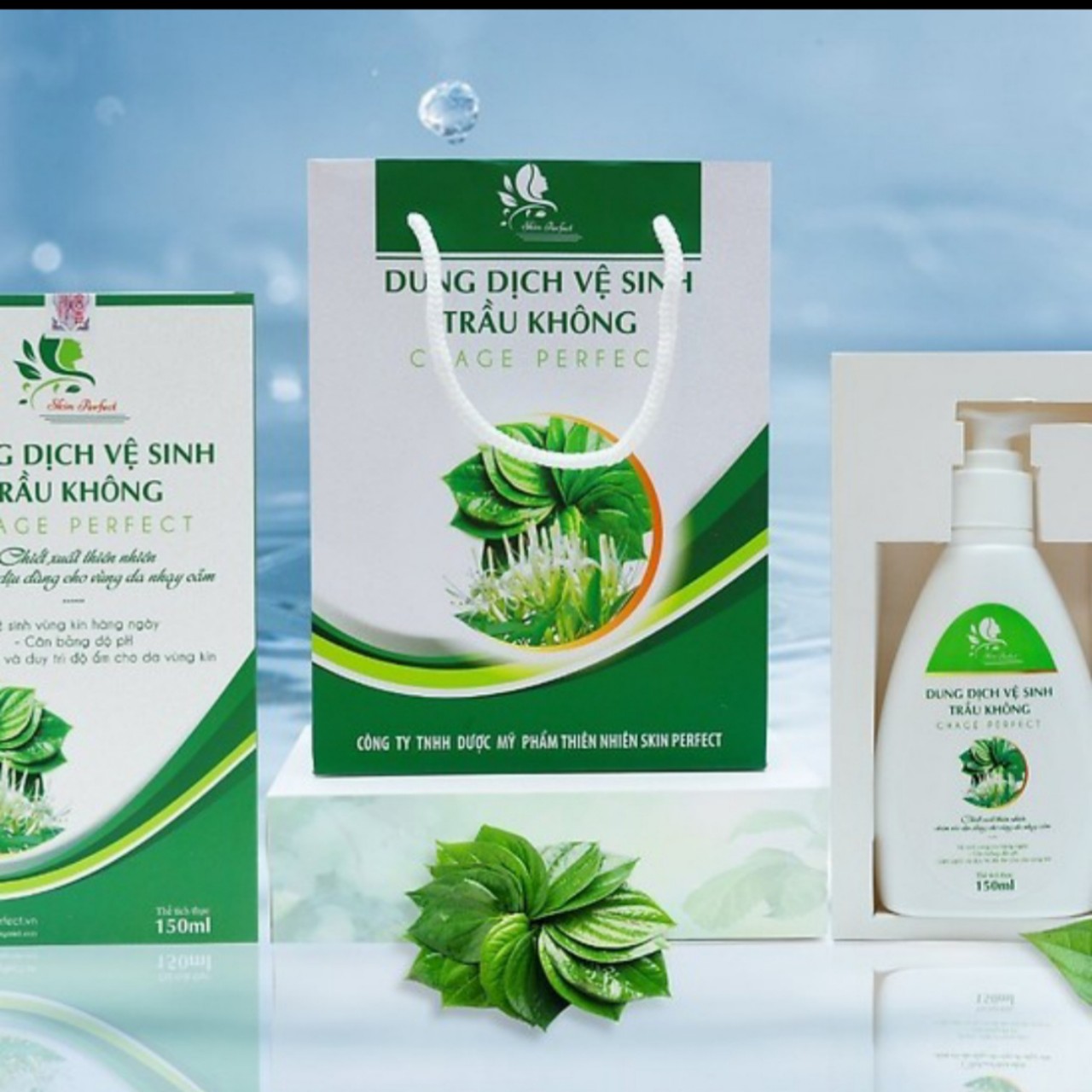 Dung Dịch Vệ Sinh Phụ Nữ Change Perfect Trầu Không