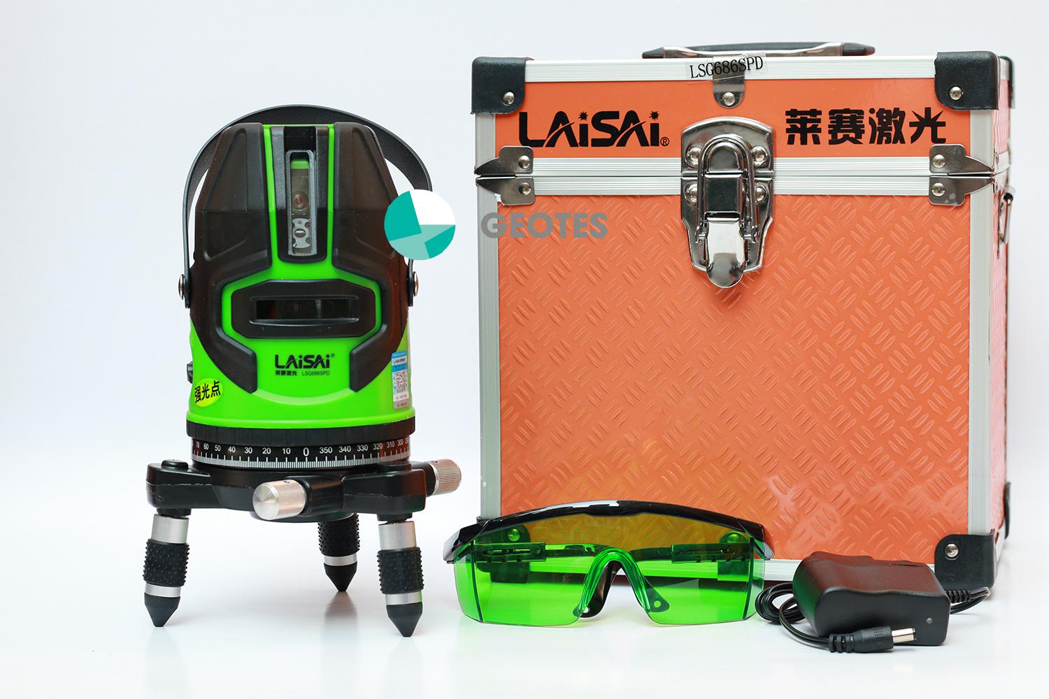 MÁY CÂN BẰNG LASER 5 TIA XANH LAISAI LSG686D