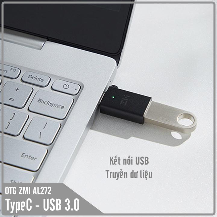 USB OTG Zmi AL272 chuyển từ TypeC USB 3.0