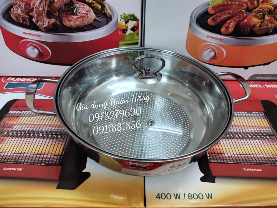 NỒI LẨU INOX SUNHOUSE SHGP30G