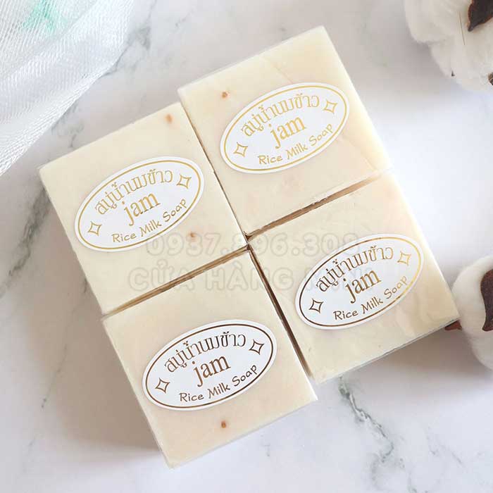 Xà Phòng Cám Gạo Jam Rice Milk Soap