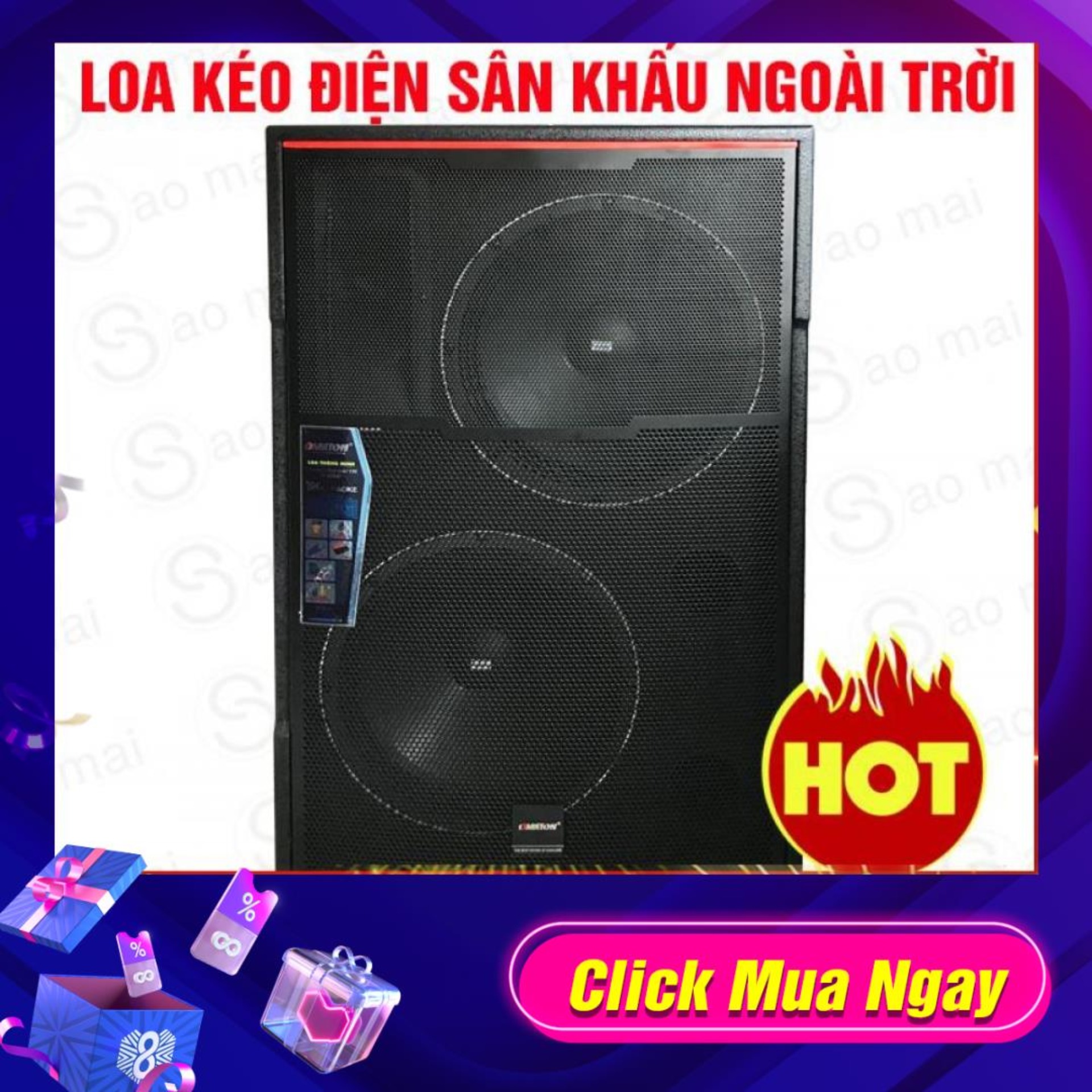 Loa karaoke Omaton P-5600K