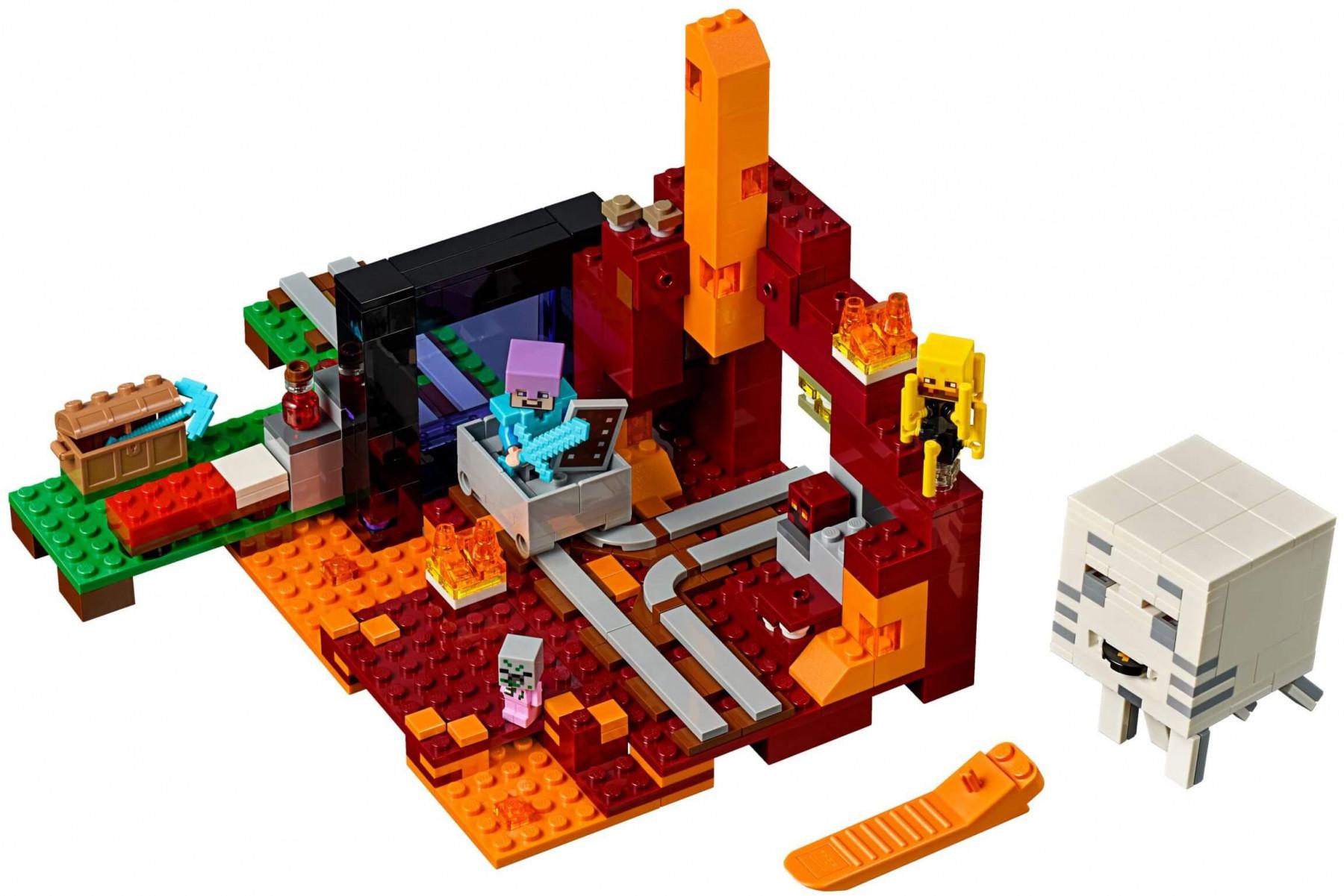 Đồ chơi lắp ráp Lego Minecraft 21143 - Cánh Cổng Địa Ngục