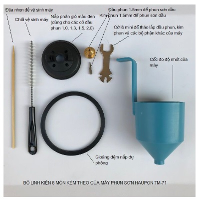 Máy phun sơn đa dụng Haupon TM-71