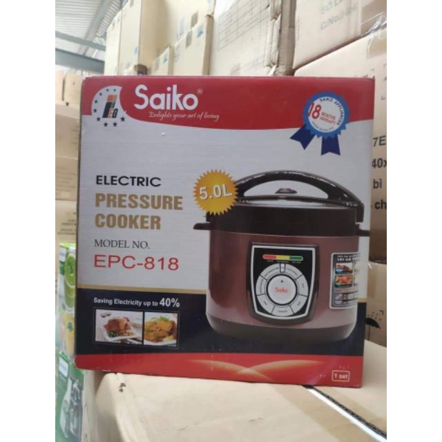 Nồi Áp Suất Saiko EPC-818