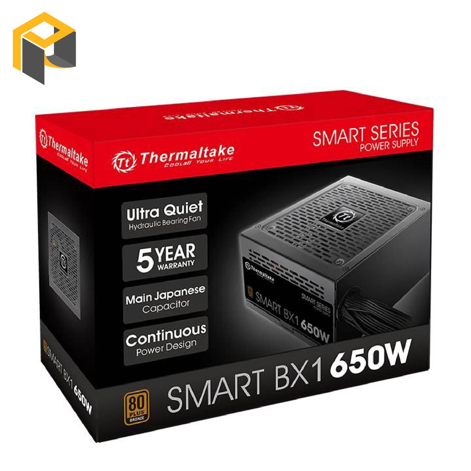 Nguồn Thermaltake Smart BX1 RGB 650W 80 Plus Bronze (PS-SPR-0650NHSABX-1)