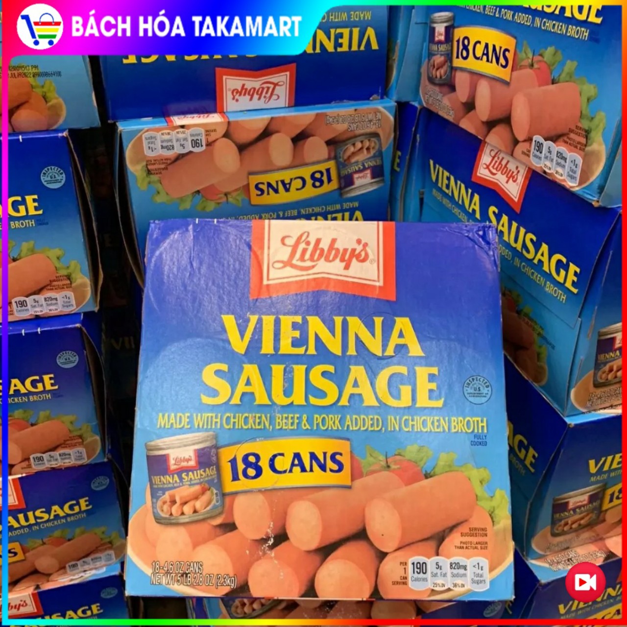 Xúc xích Libby's Vienna 130g combo 4 hộp