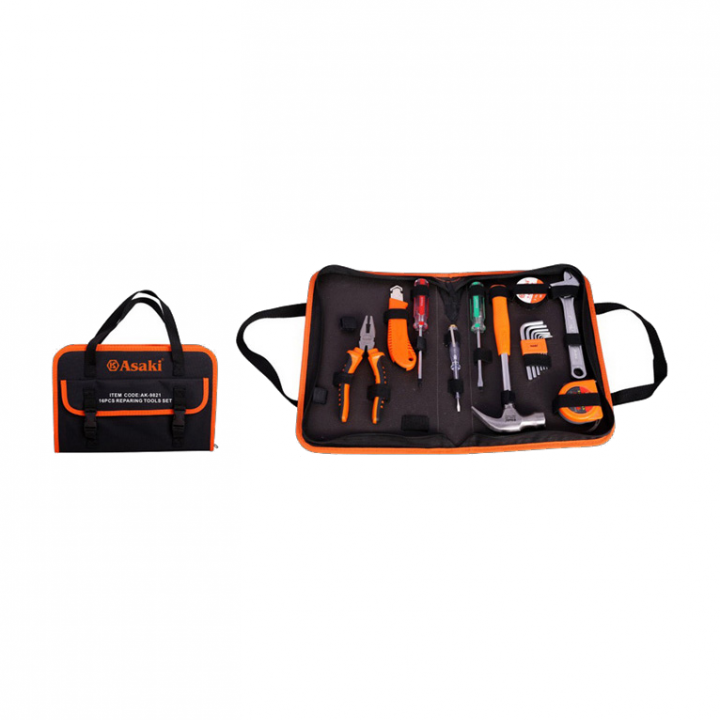 BỘ DỤNG CỤ SỮA CHỮA 16 CHI TIẾT ASAKI AK-9821