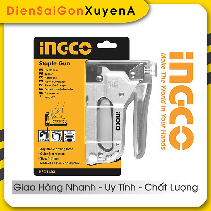 Kìm Bấm Kim Ingco HSG1403