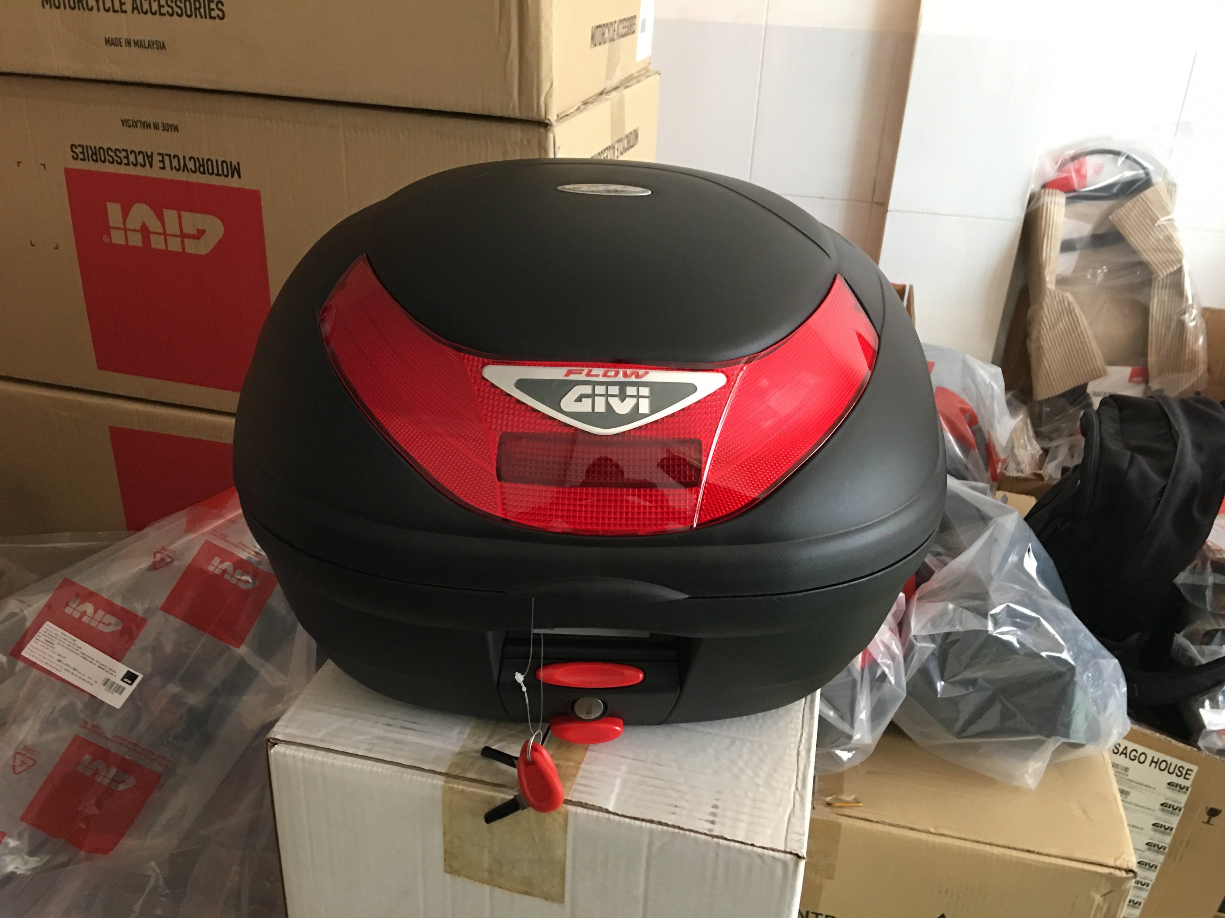 Thùng Đựng Đồ Xe Máy Givi E350N Monolock 35L