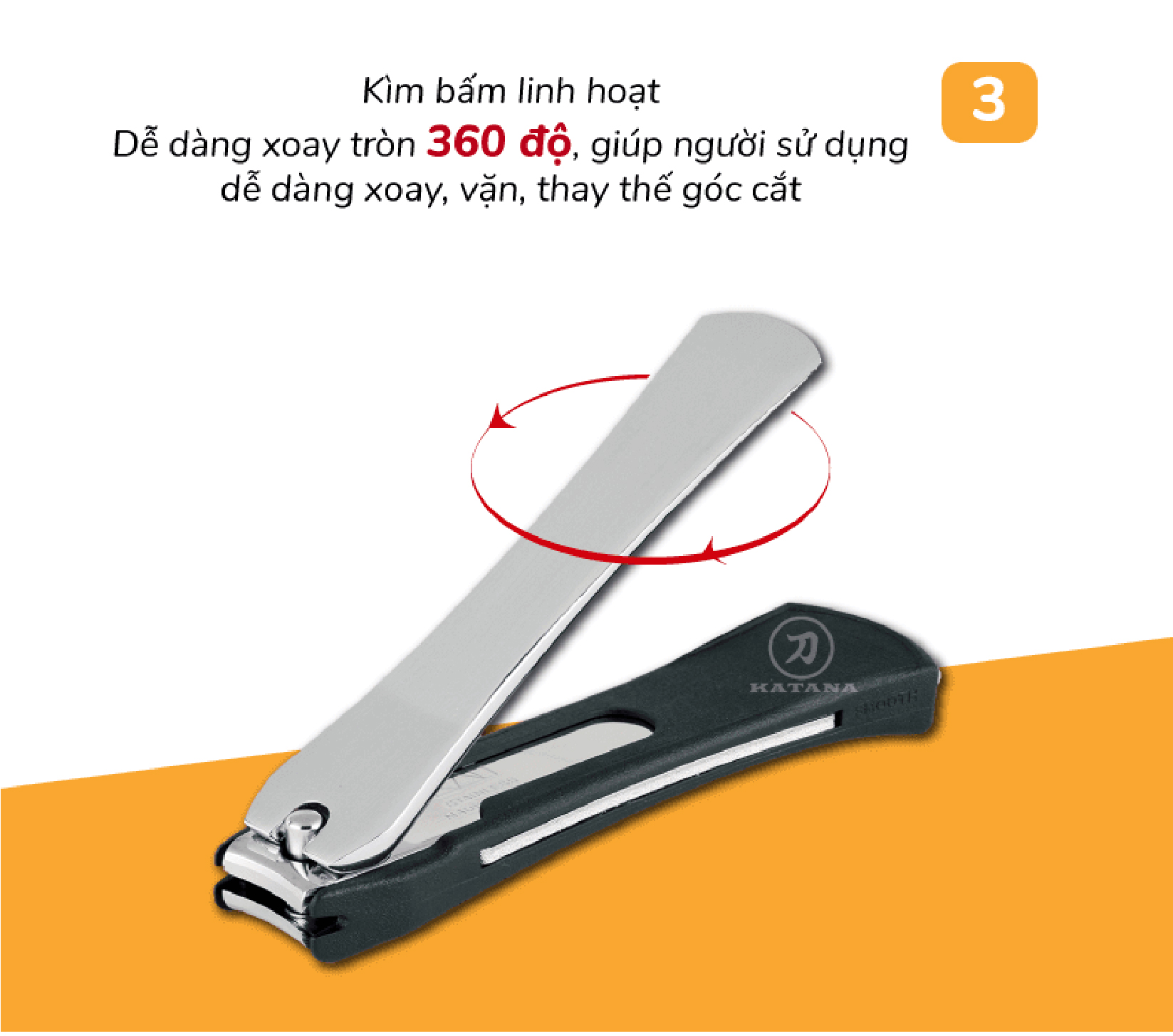 Bấm móng tay cao cấp nhật Kai KE0105