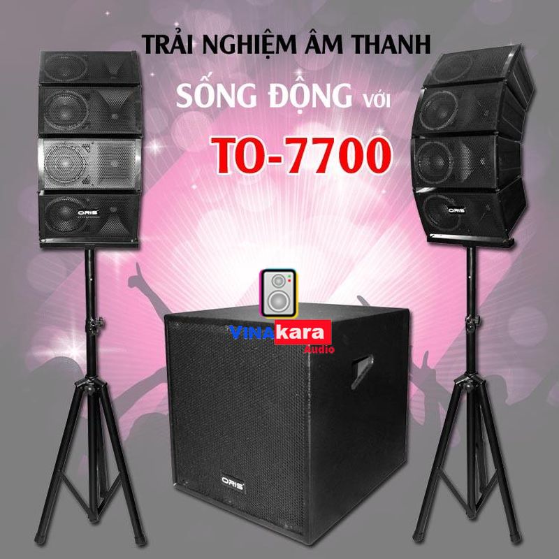 Bộ Loa Sân Khấu Oris TO-7700