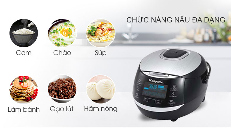 Nồi cơm điện Kangaroo KG595 1.8L