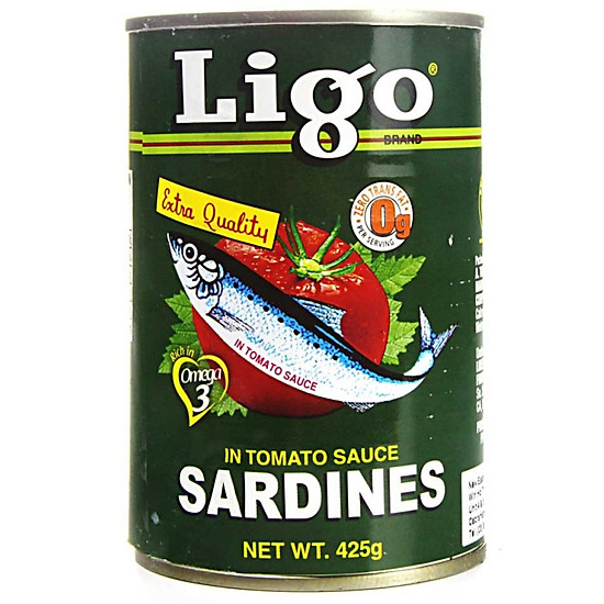 Cá mòi xốt cà Ligo 425g