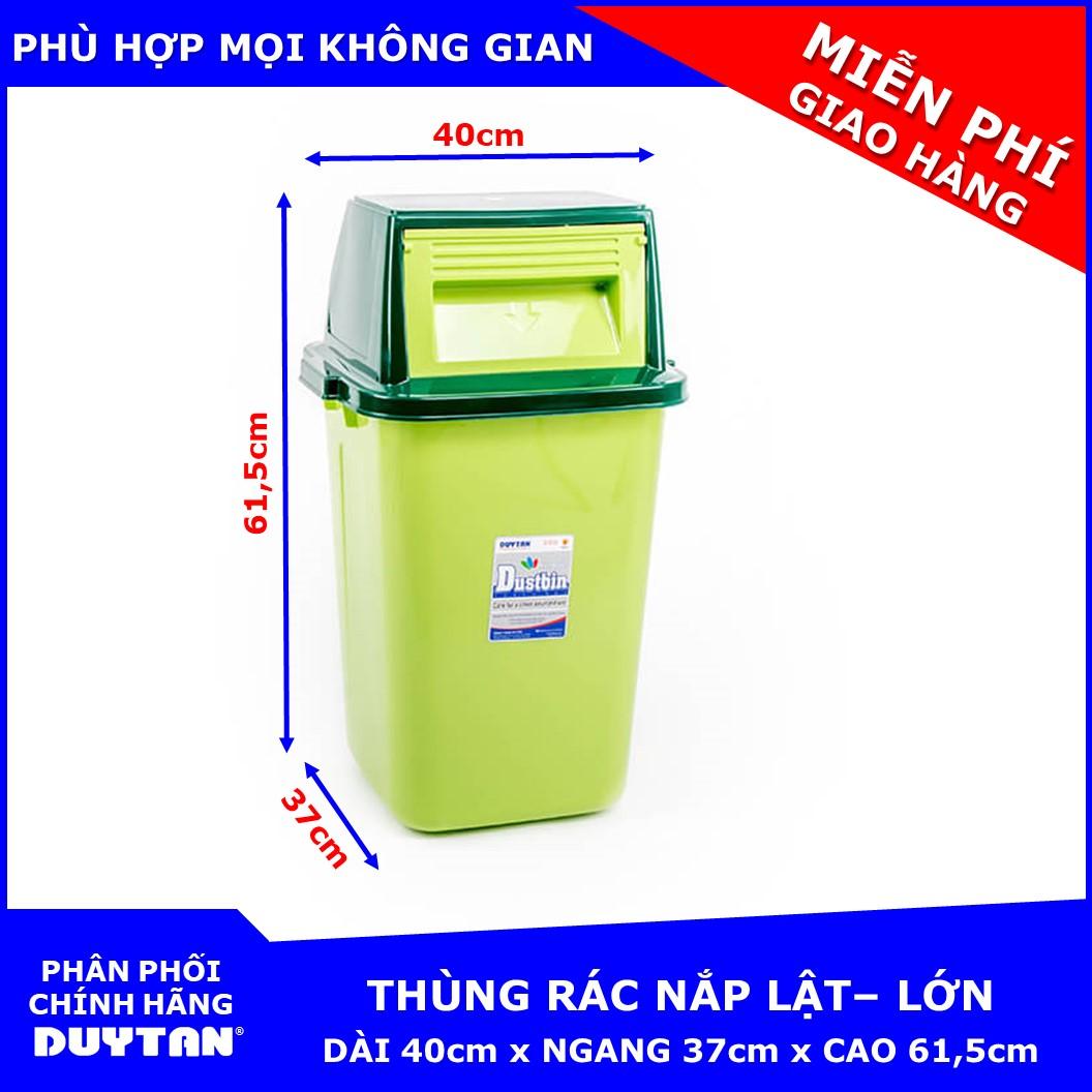 THÙNG RÁC NẮP LẬT DUY TÂN NO.H162