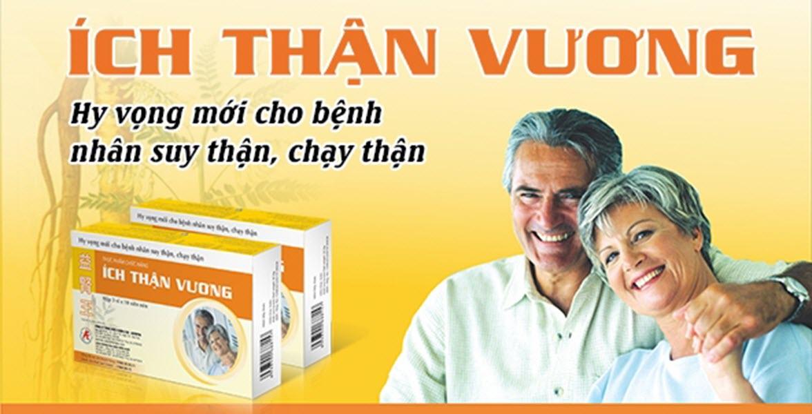 Hỗ trợ điều trị suy thận Ích Thận Vương