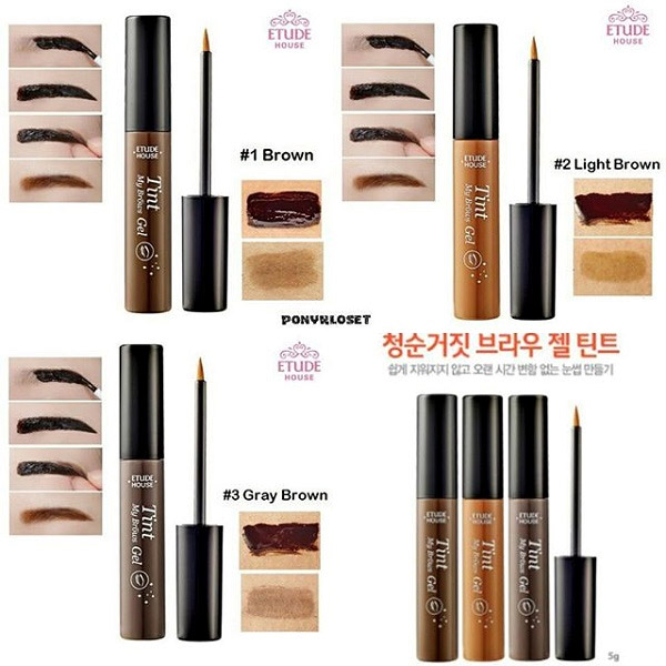 Gel Xăm Chân Mày Etude House Tint My Brows Gel 5g