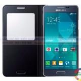 Bao da S View cover Galaxy Alpha G850 - Màu đen