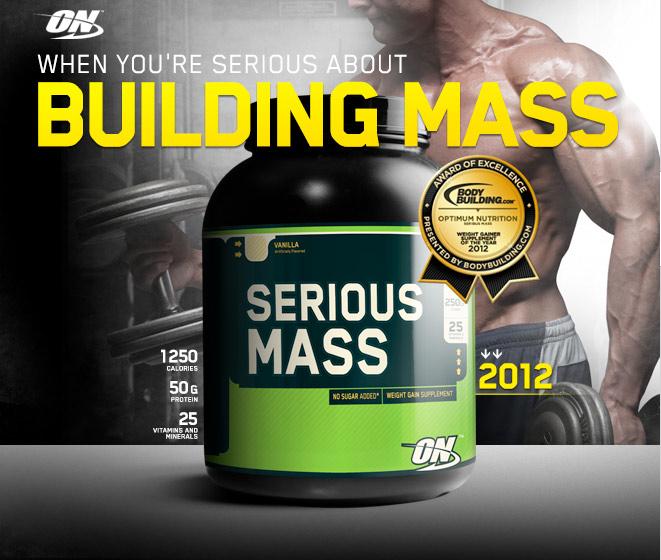 Sữa tăng cân Optimum Serious Mass 6Lbs